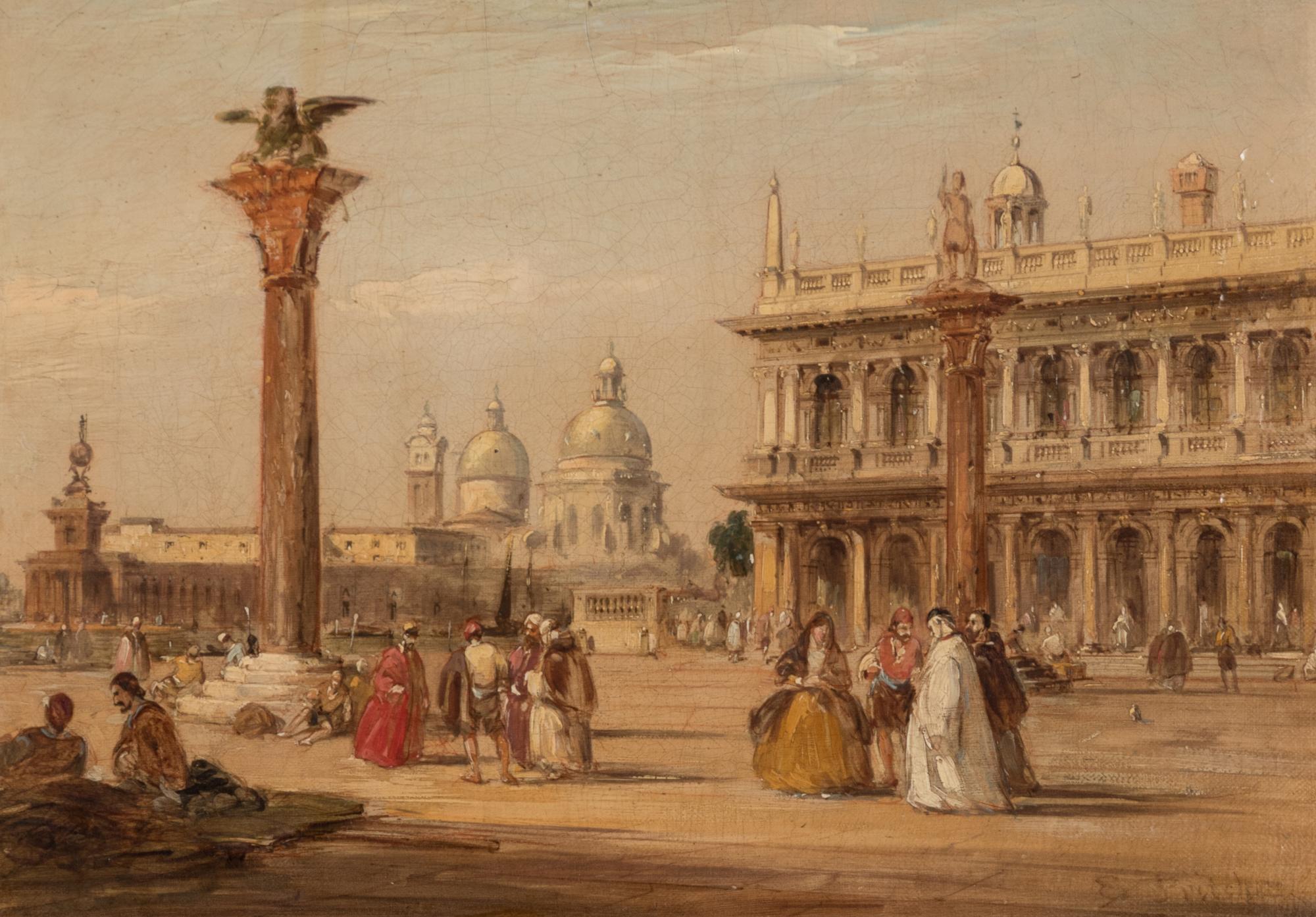 View of the Lagoon and Biblioteca Marciana
