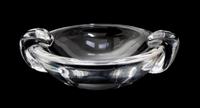 A Steuben Glass Ashtray Diameter 8 1/4 inches