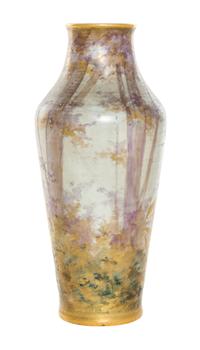 An Amphora Porcelain Vase Height 12 inches.