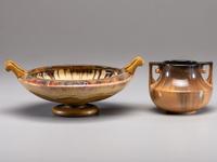 Compote and Vase, circa 1915