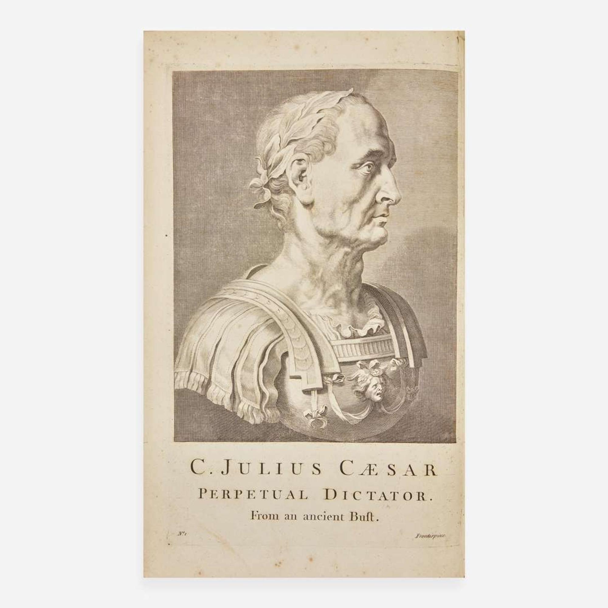 [Literature] [Caesar, Gaius Julius] Duncan, William The Commentaries of Caesar, Translated into English. To which is prefixed a Discourse Concerning The Roman Art of War