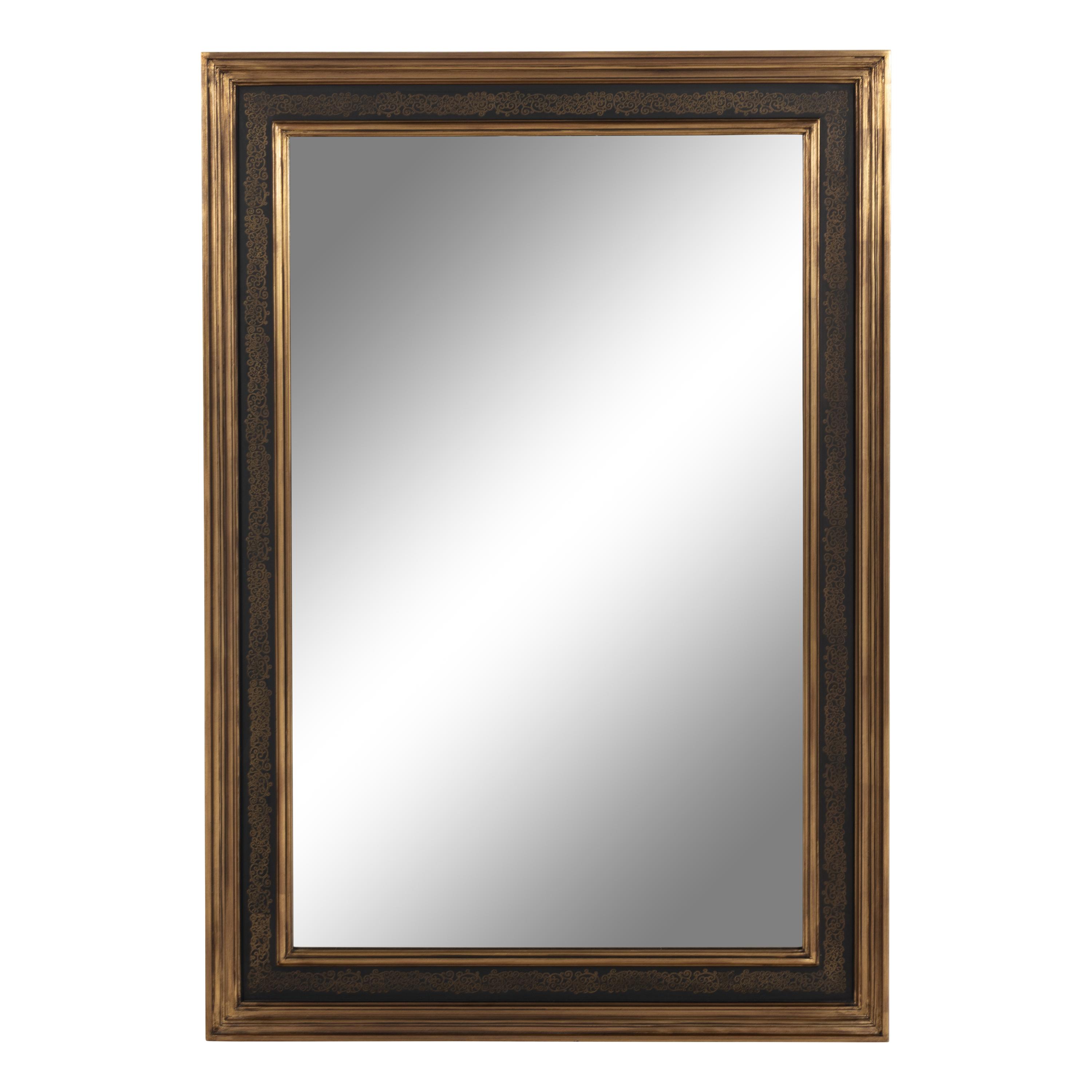 A Contemporary Giltwood Mirror