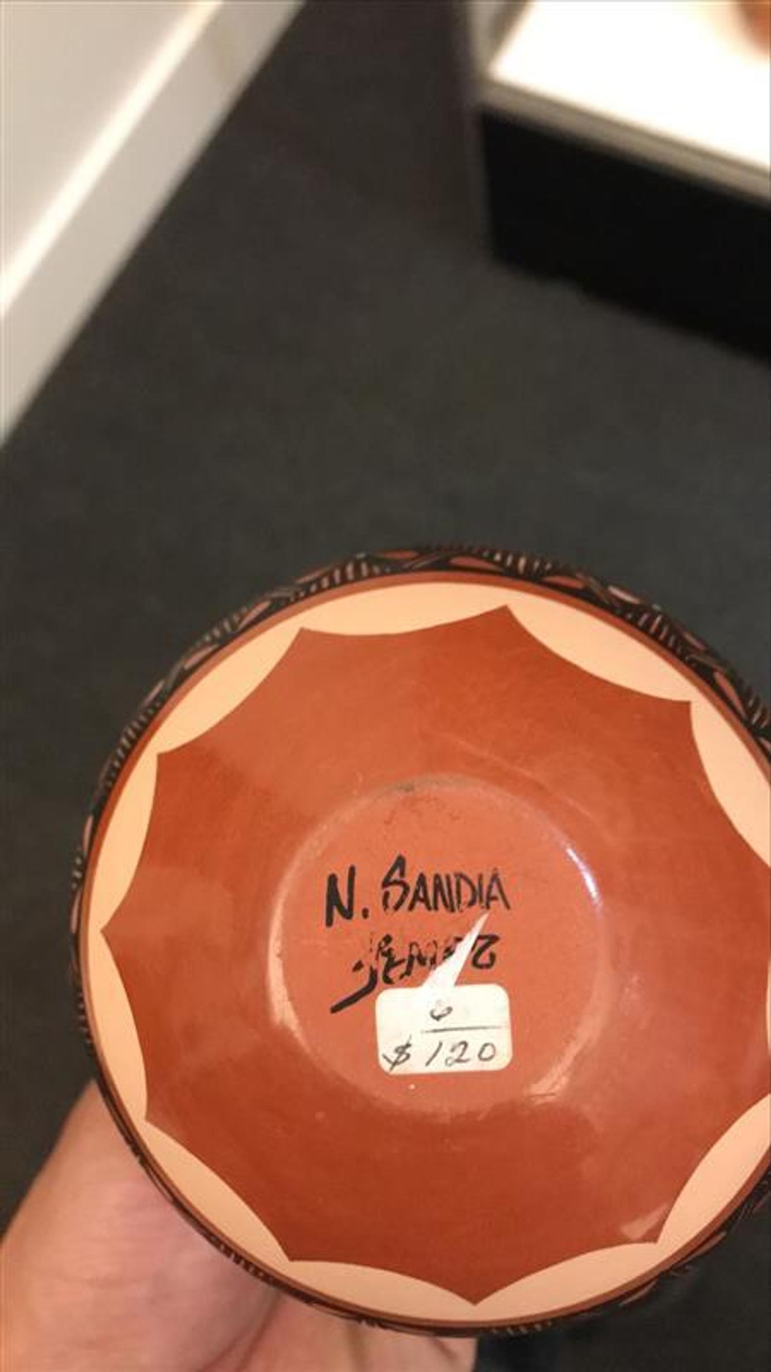 Jemez Polychrome Pottery
