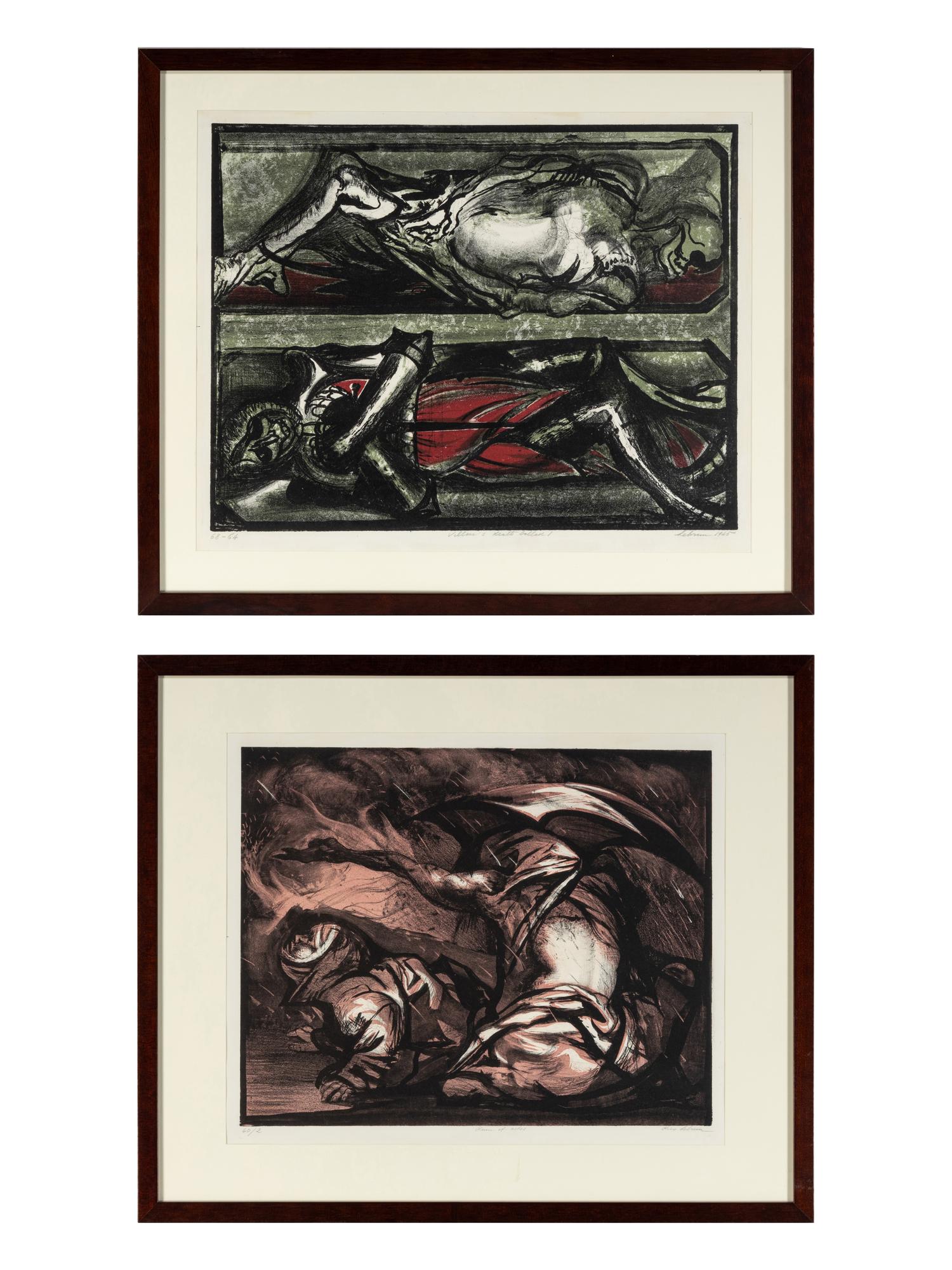 Rain of Ashes and Villain’s Death Ballad I (two works), 1945