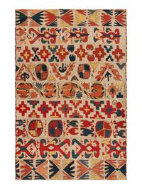 An Uzbek Suzani Panel