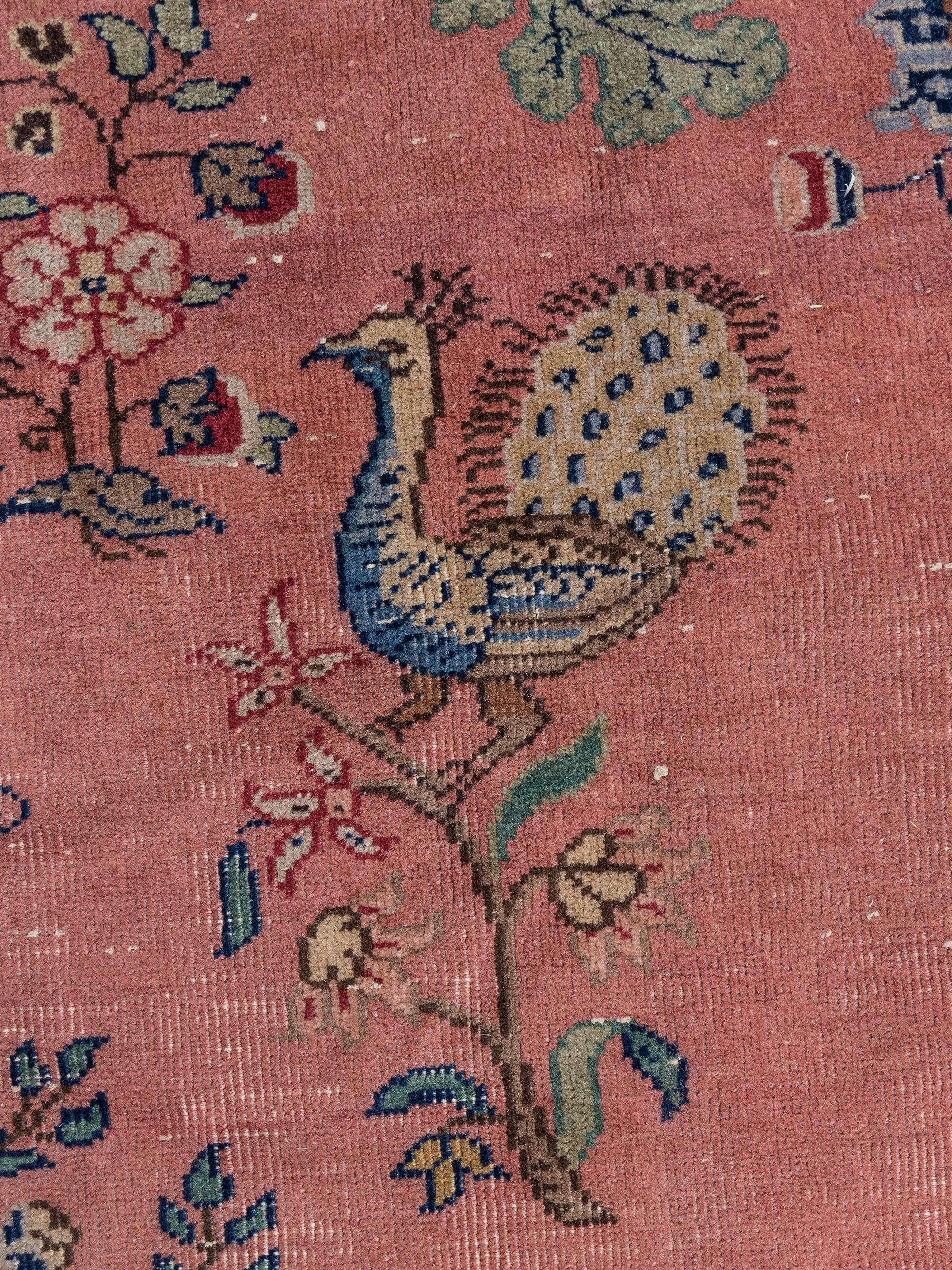 A Turkish Oushak Wool Rug