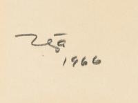 Sitting Nude (Head Down) , 1966