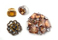 An Assortment of Costume Jewelry,