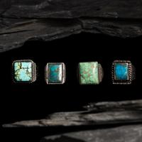 Navajo Silver and Turquoise Cuff Bracelets