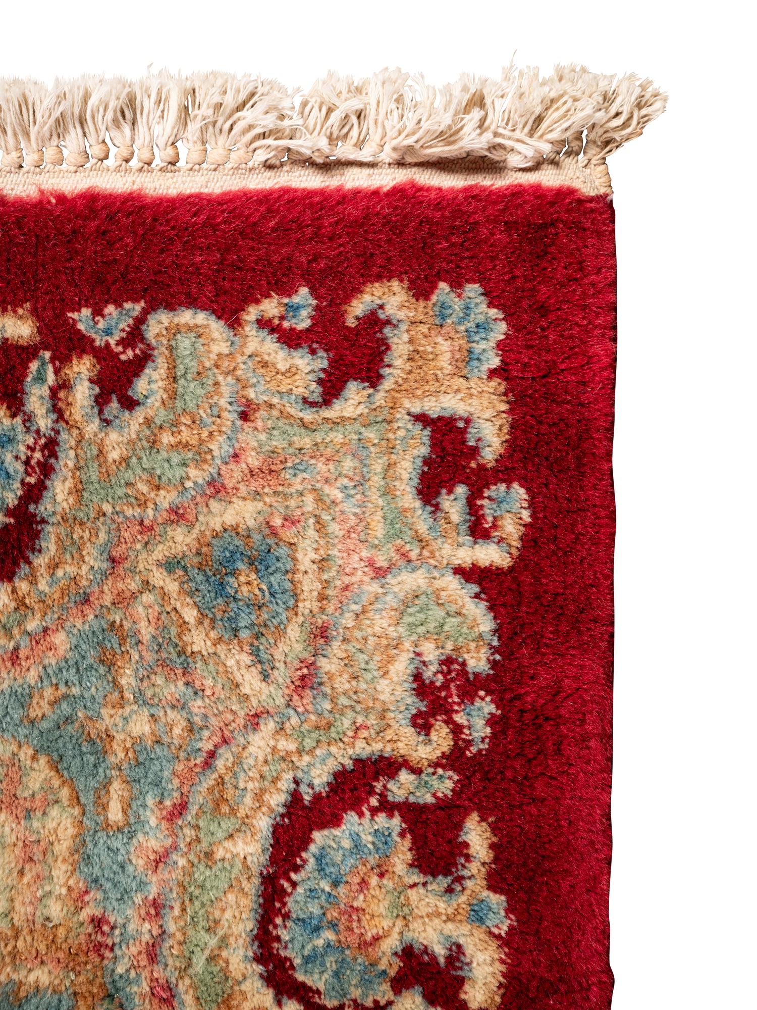 A Kirman Wool Rug