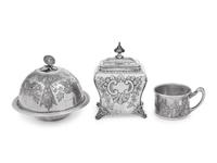 A Group of Silver and Silver-Plate Articles