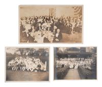 [US SUPREME COURT]. Blatchford family archive including documents, ledgers, photographs, and a silk menu signed by President Chester A. ARTHUR (1829-1886) and Supreme Court Justice Samuel Blatchford (1820-1893).