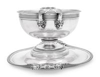A Paul Storr Silver Tureen and Stand