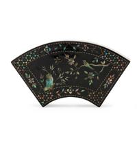 Two Chinese Mother-of-Pearl Inlaid Covered Boxes