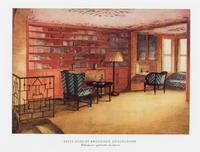 Eight Lithographs Depicting Interiors — 20TH CENTURY