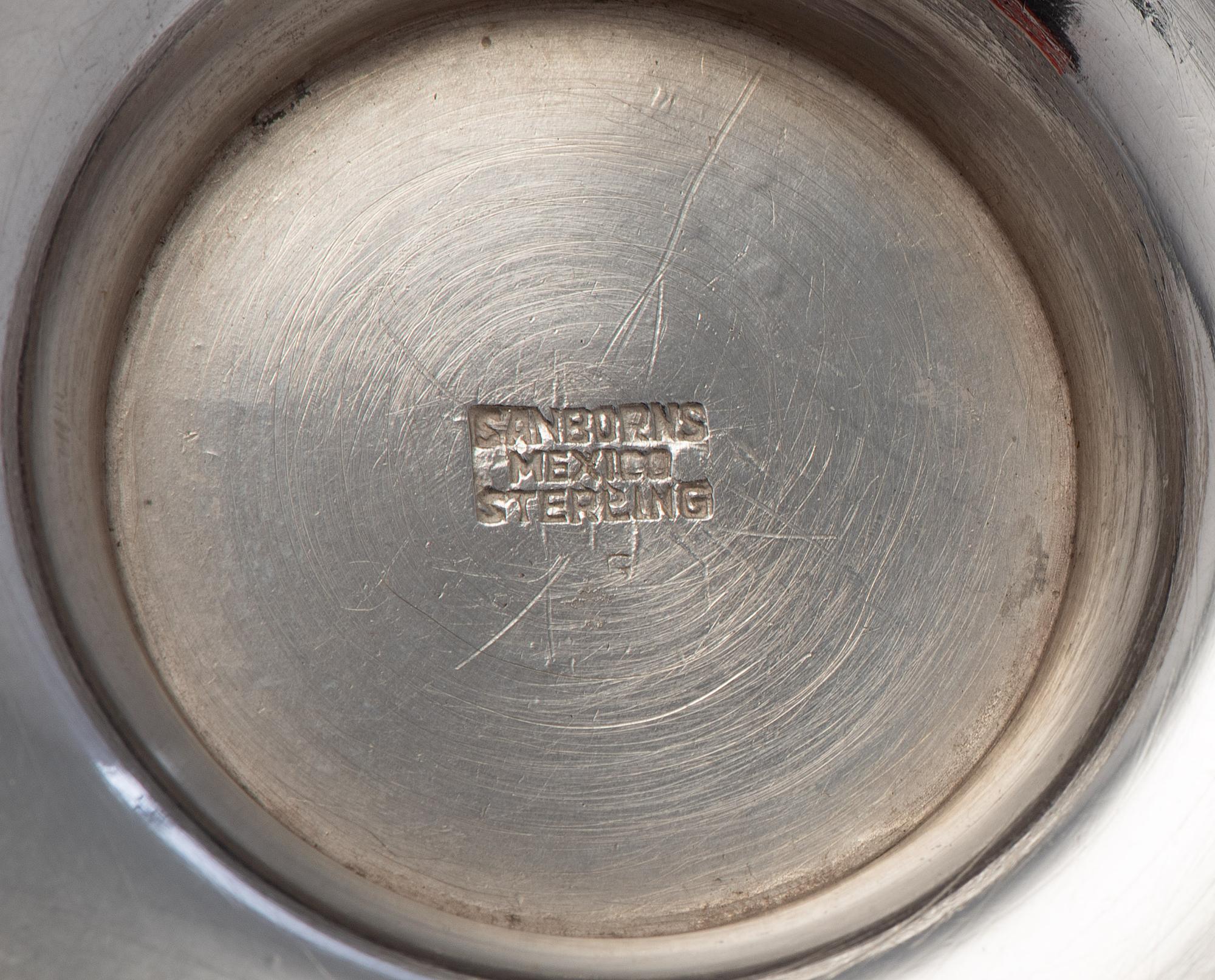 A Mexican Silver Footed Compote
