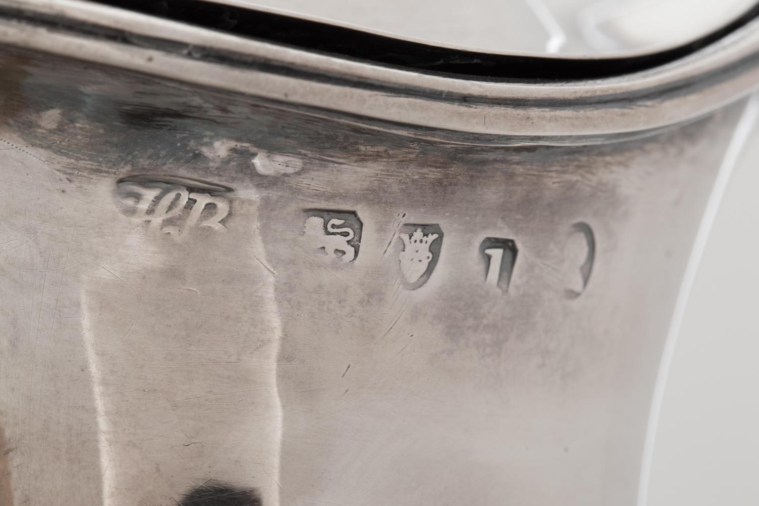 A George III Silver Wine Ewer