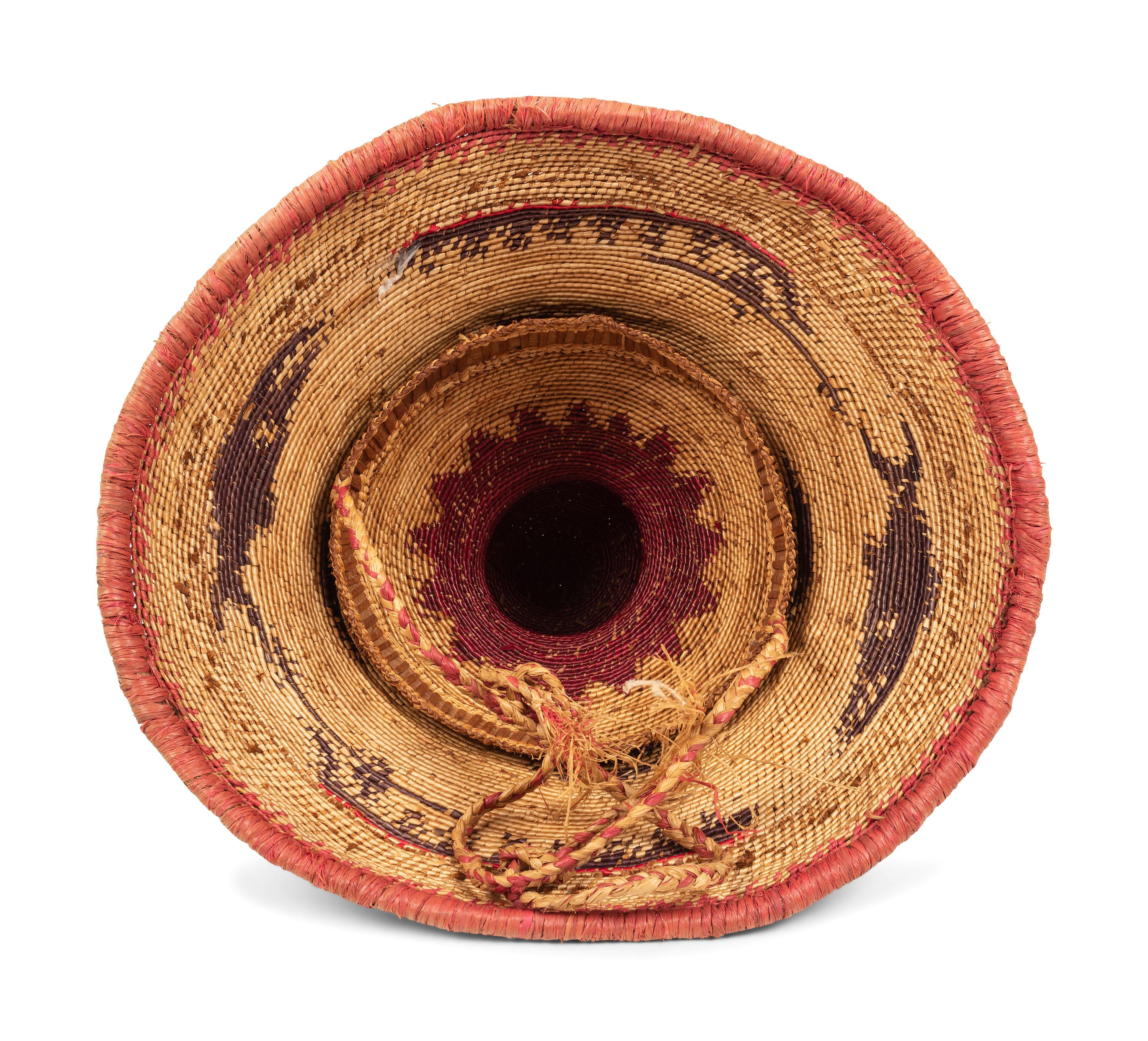 Nuu-chah-nulth Basketry Hunting Hat