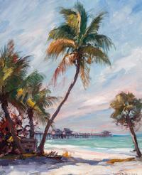 Pier From Broad, Naples, Florida