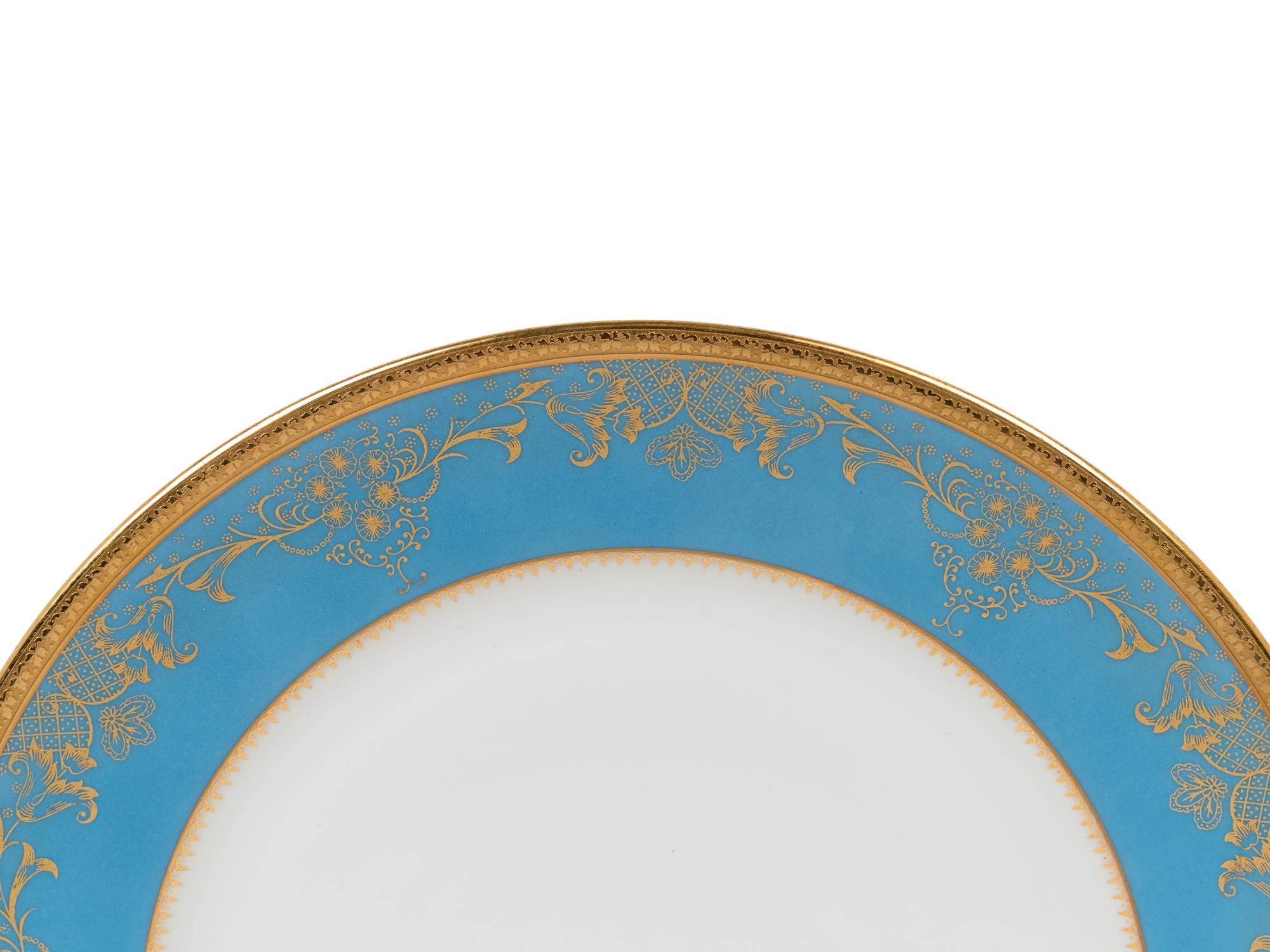 A Set of Twelve Haviland-Limoges Porcelain Plates