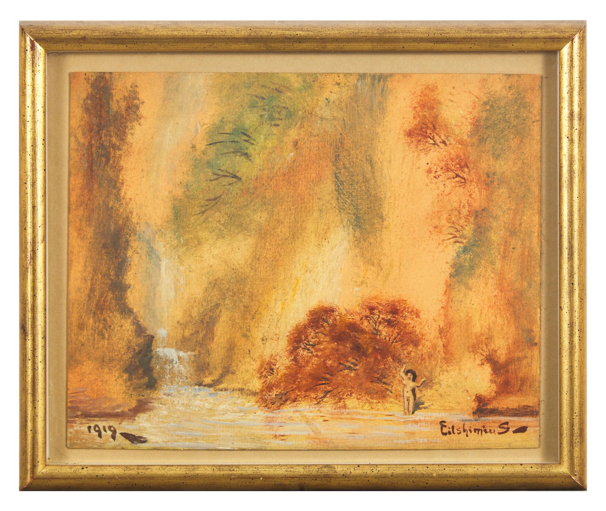 Girl Standing in Water, 1919