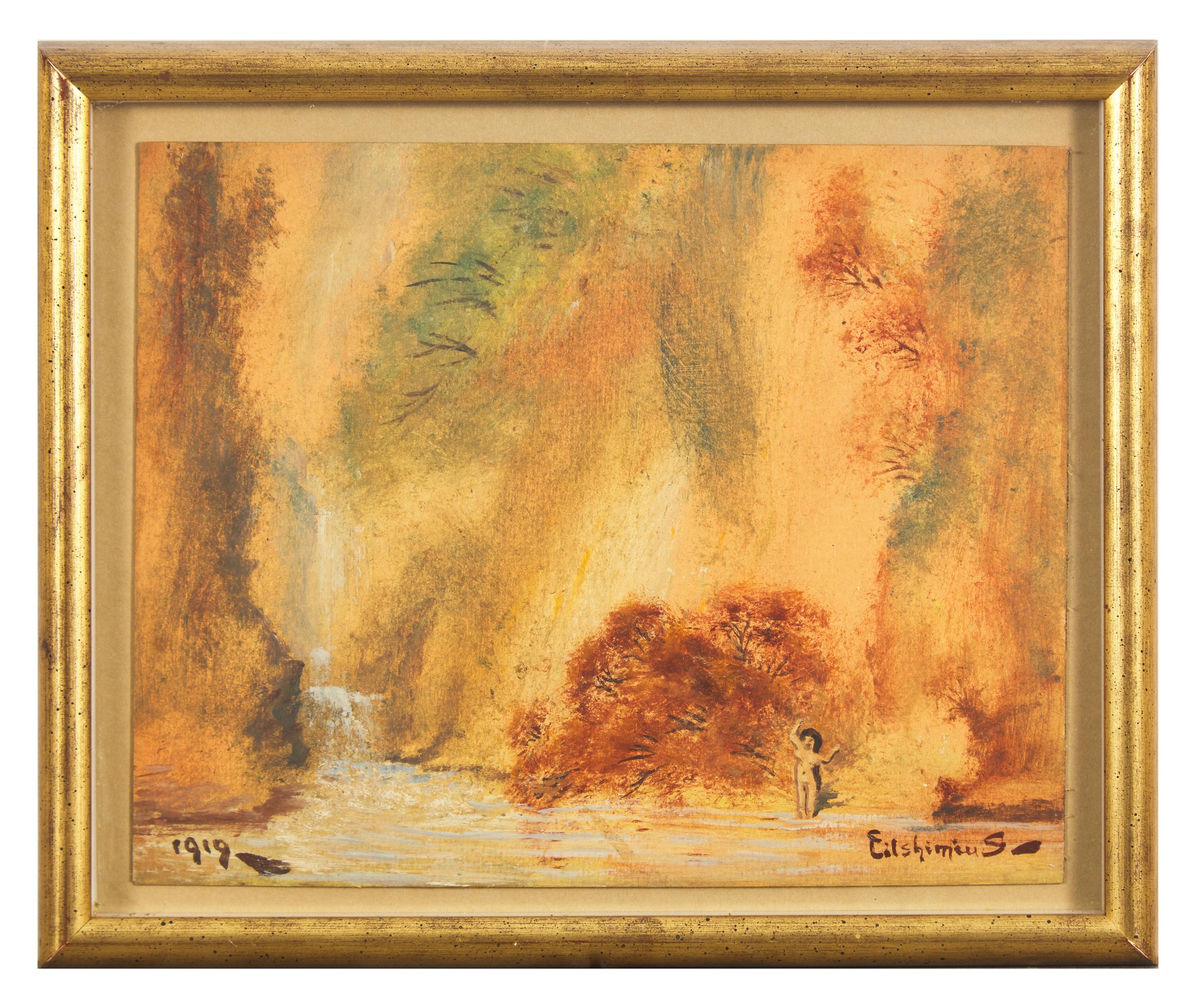 Girl Standing in Water, 1919
