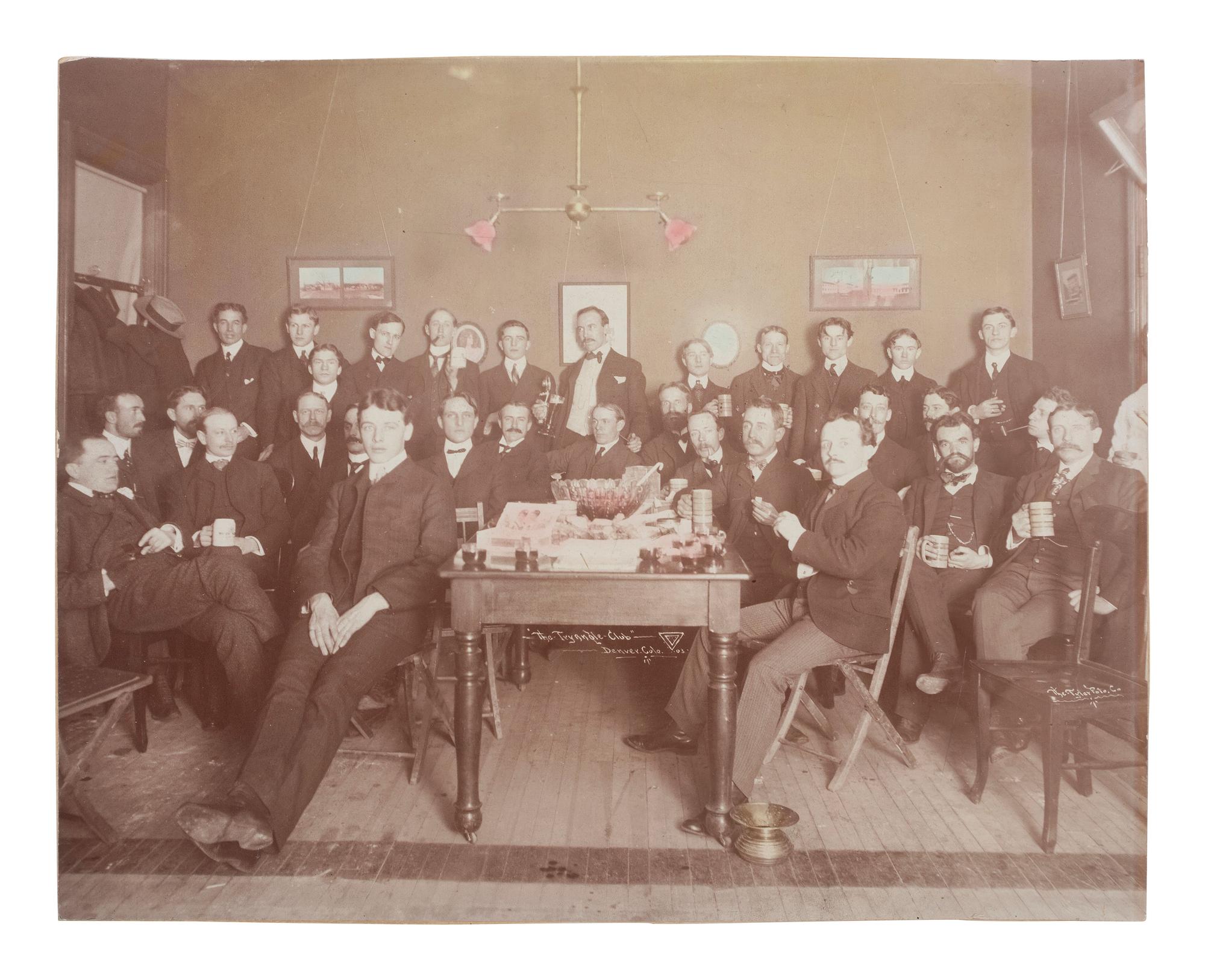 Western Americana -- Colorado "The Tryangle Club." Denver, CO: The Tyler Photo Co., 1903.
