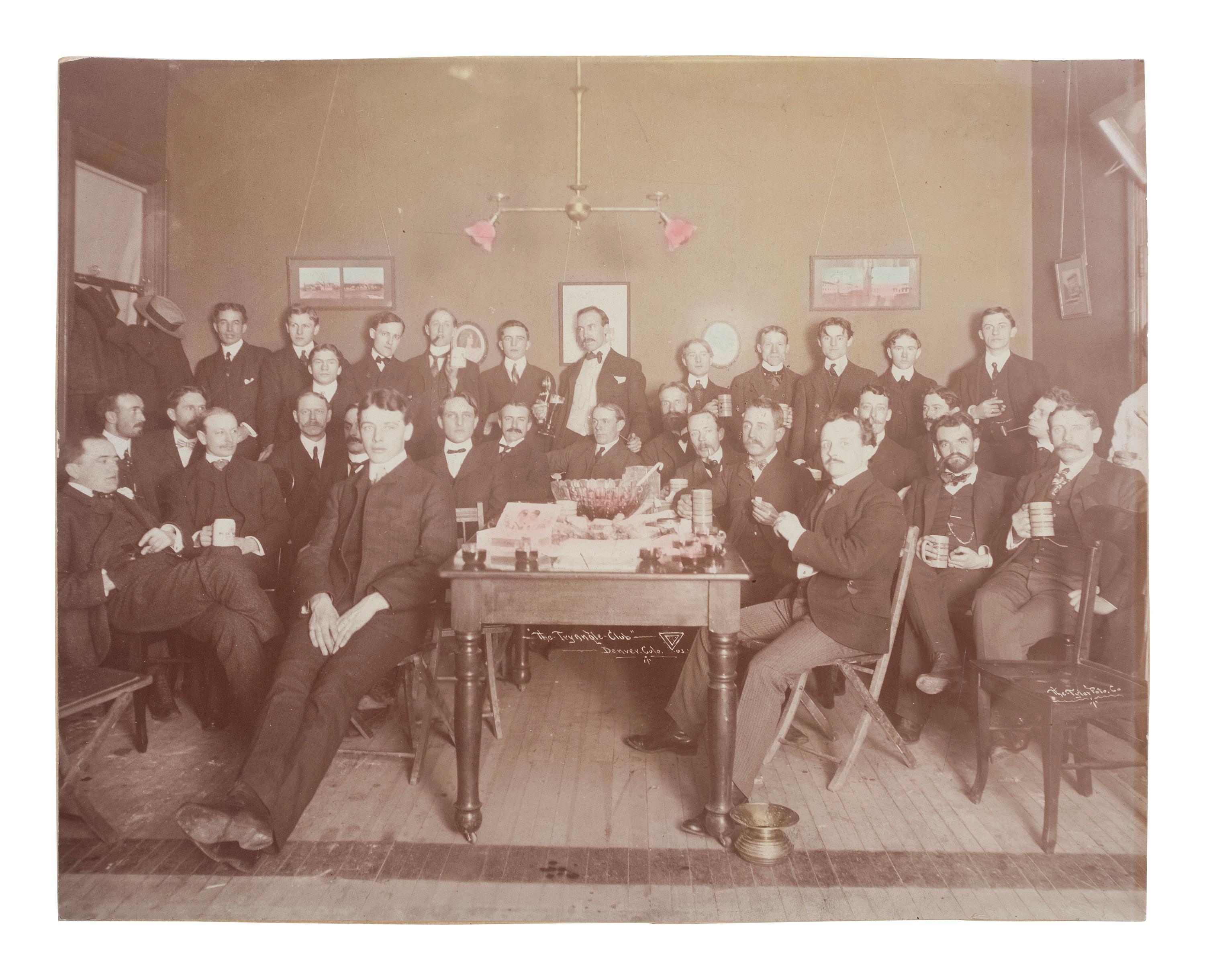 Western Americana -- Colorado "The Tryangle Club." Denver, CO: The Tyler Photo Co., 1903.