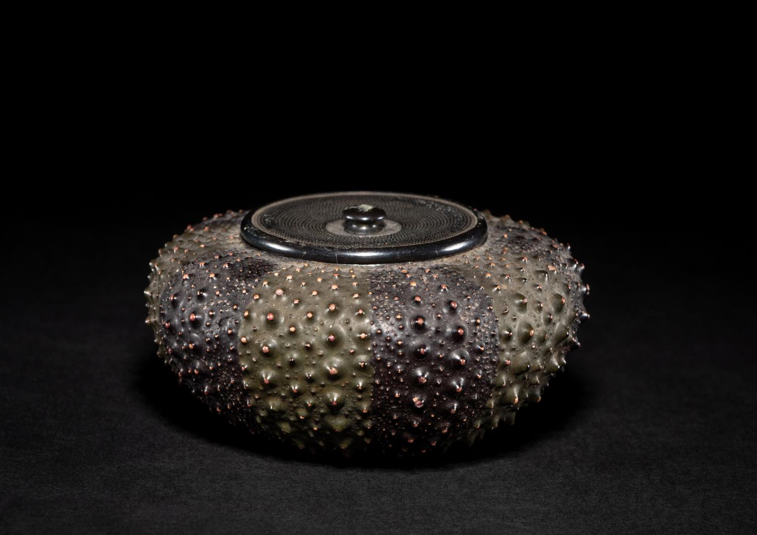 A Japanese Lacquer 'Sea Urchin' Box