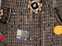 LIBERTINE, EMBROIDERED TWEED COAT