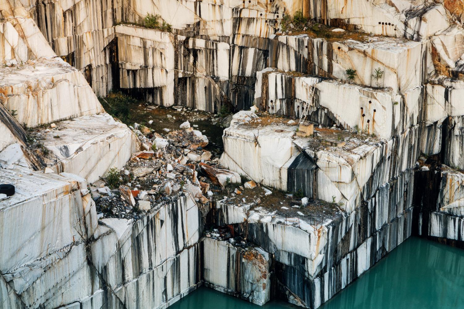 Edward Burtynsky (born 1955) Rock of Ages #23, Abandoned Section, Adam-Pirie Quarry, Barre, Vermont, 1991