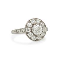 Art Deco, Diamond and Platinum Ring