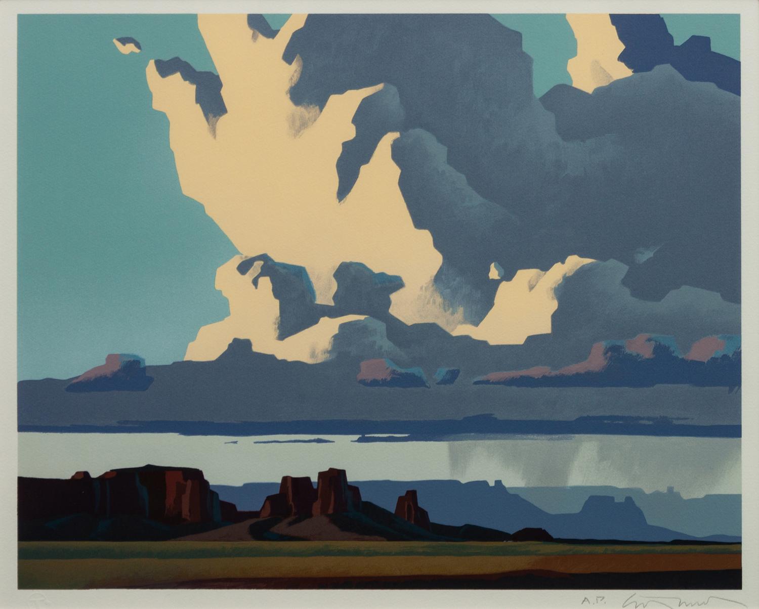 Desert Rain , Artist's Proof