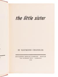 CHANDLER, Raymond (1888-1959). The Lady in the Lake . New York: Alfred A. Knopf, 1943.
