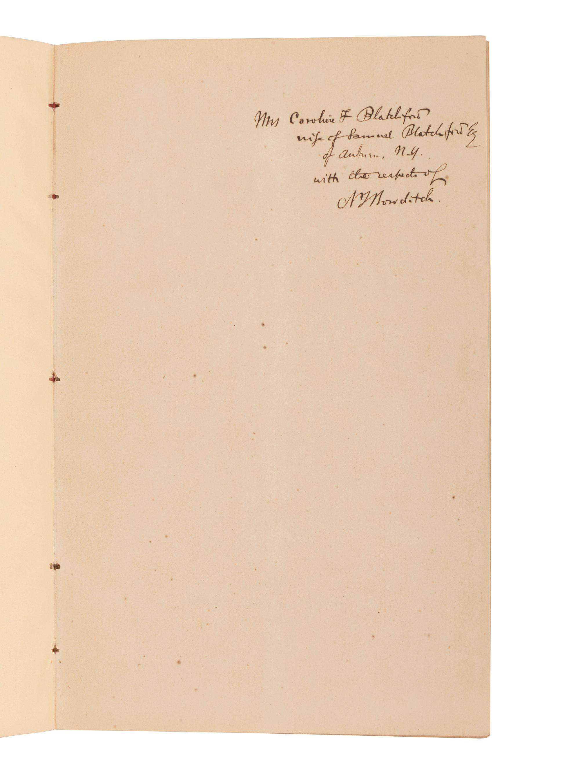 [CIVIL WAR]. BLATCHFORD, Caroline A. (1817-1901). A group of 4 Civil War-era diaries written by Caroline Appleton Blatchford, including discussion of prominent New York families, the ongoing war, and work with the Women's Central Relief Association.