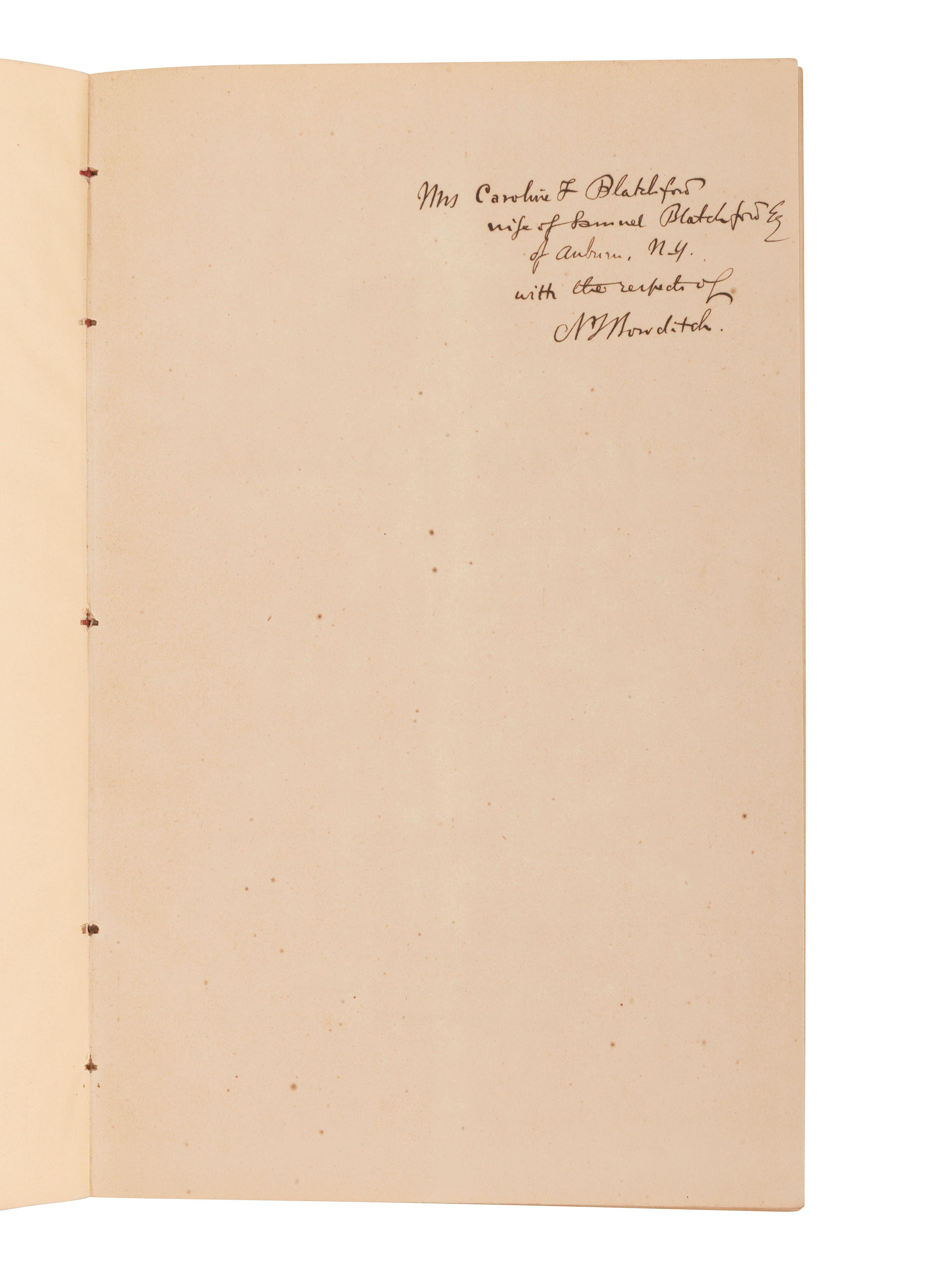 [CIVIL WAR]. BLATCHFORD, Caroline A. (1817-1901). A group of 4 Civil War-era diaries written by Caroline Appleton Blatchford, including discussion of prominent New York families, the ongoing war, and work with the Women's Central Relief Association.