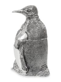 A Mauro Manetti Silver-Plated Penguin Ice Bucket