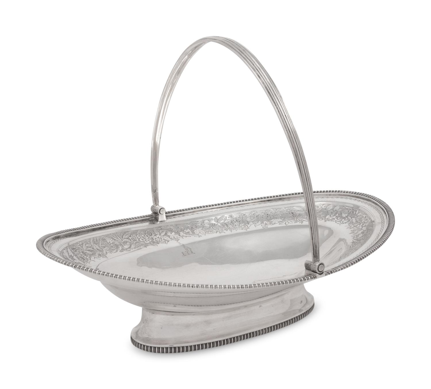 A George III Silver Fruit Basket