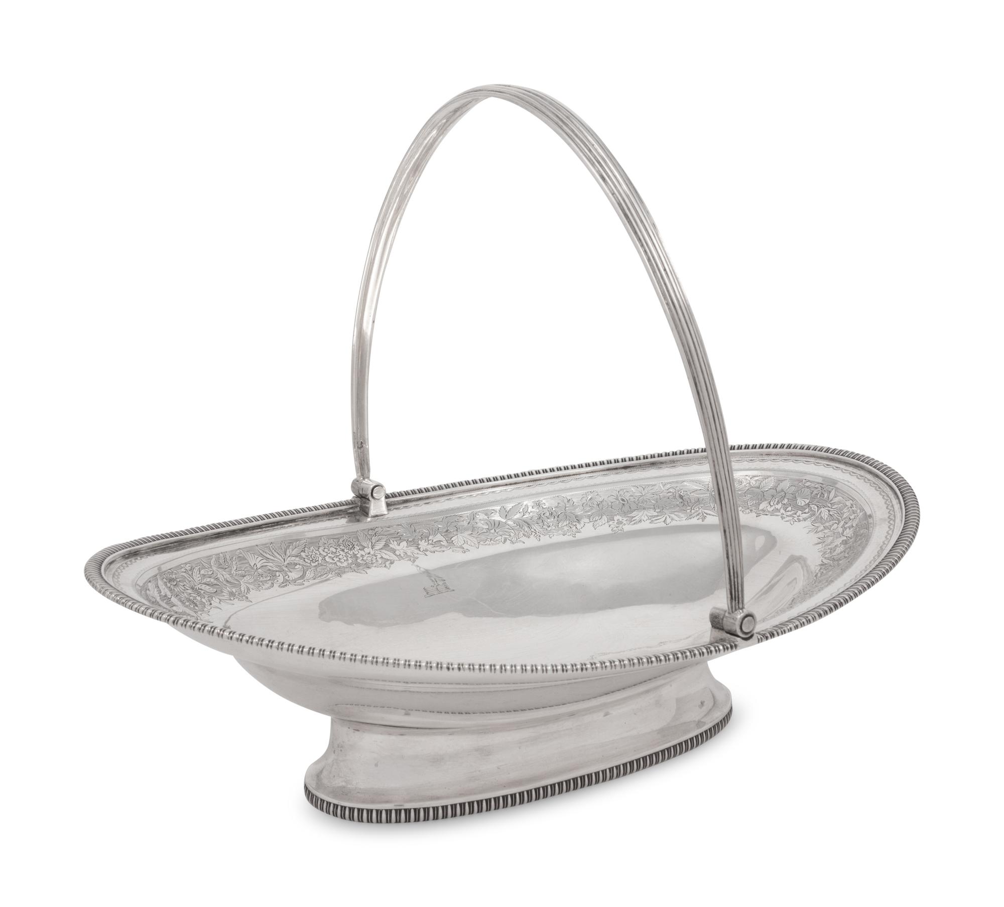 A George III Silver Fruit Basket