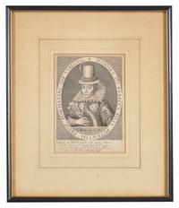 An Engraved Portrait Of Pocahontas (D. 1617)