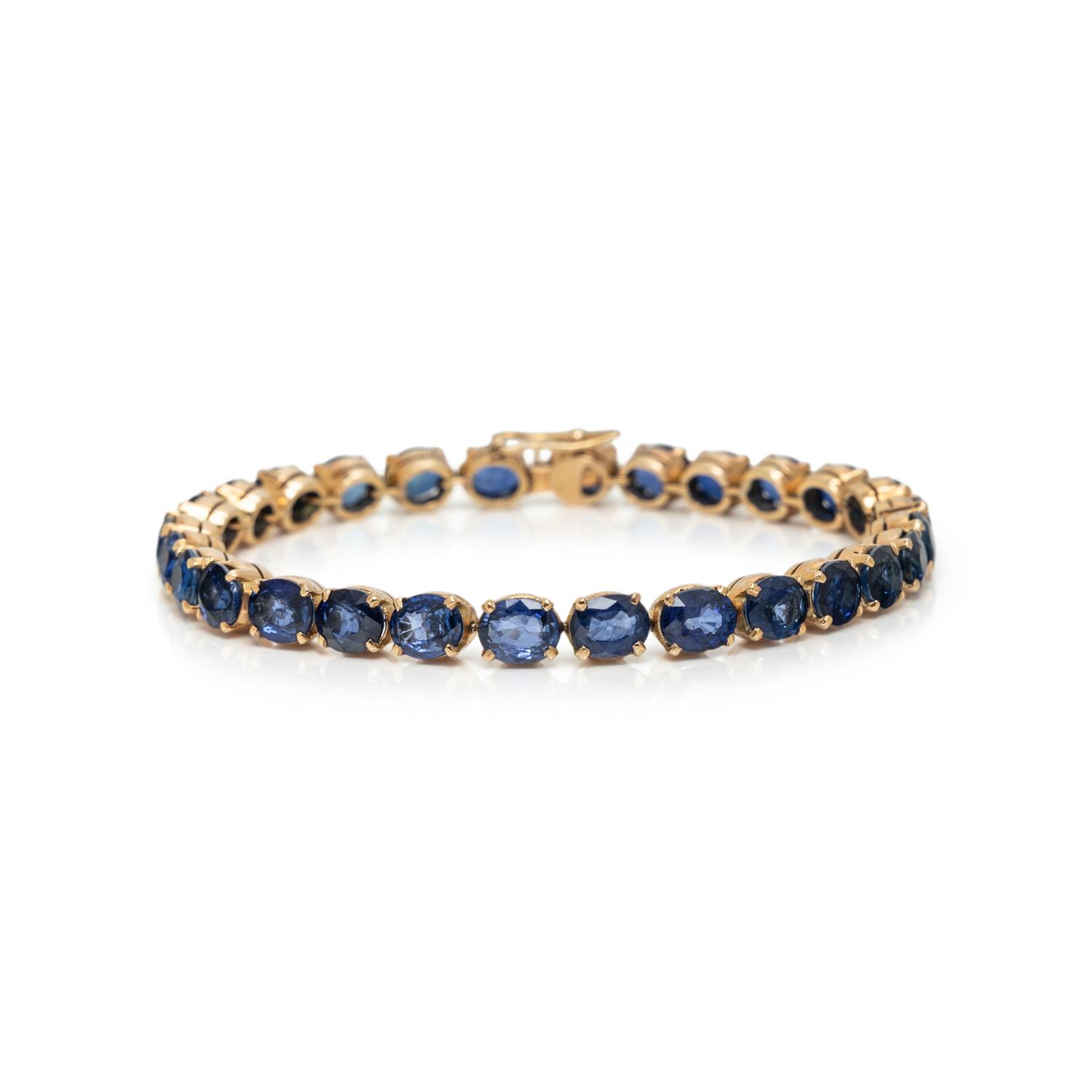 SAPPHIRE LINE BRACELET
