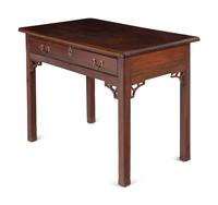 A George III Style Mahogany Dressing Table