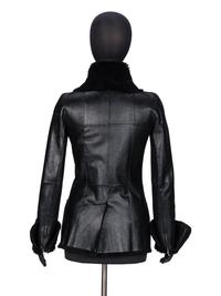 Chanel, Rabbit Fur & Leather Jacket