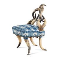 A Victorian Horn Side Chair