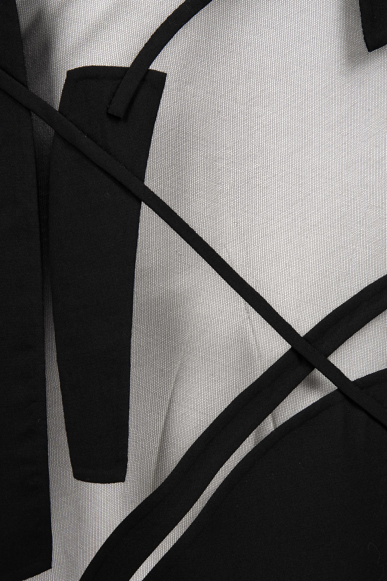 Ralph Rucci Wool and Silk Net Jacket, Spring 2011