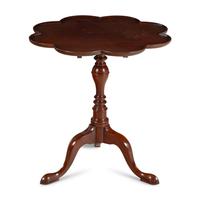 A George III Style Mahogany Tilt-Top Table