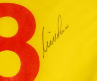 A Group of Four Major Golf Championship Pin Flags (Including Jack Nicklaus and Nick Price Signed British Open Flags),