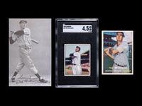 A Group of Ted Williams Baseball Cards Including A 1950 Bowman No. 98 (SGC 4.5 VG-EX+),