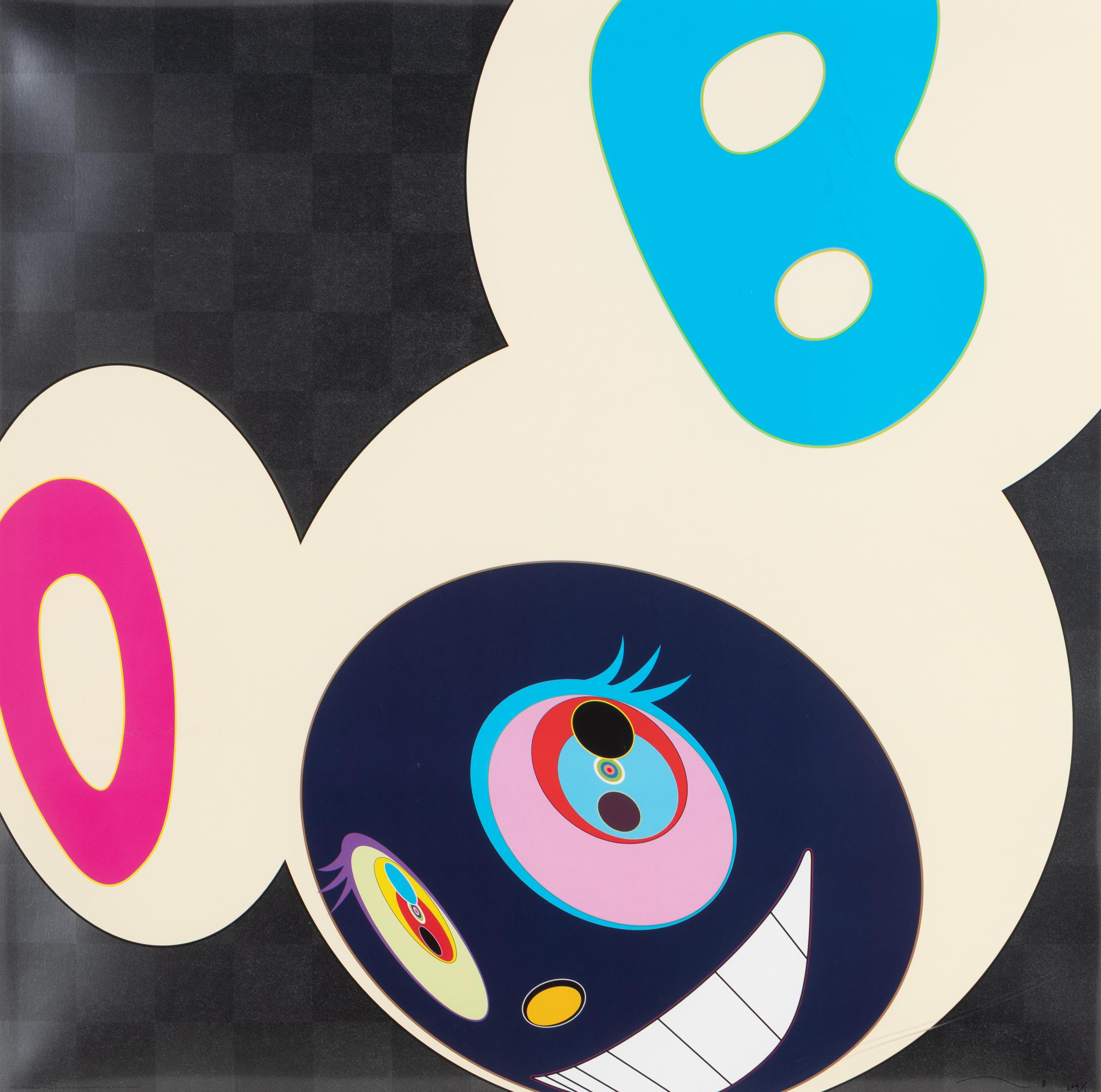 Takashi Murakami (Japanese, b. 1962) — And Then Platinum (Cream), 2006