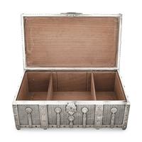 A Tiffany and Co. Silver Humidor